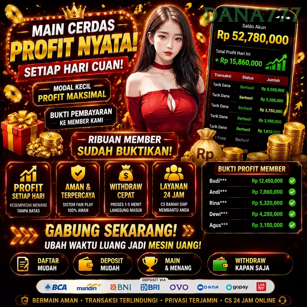 Slot Gacor iddana777 Setiap Hari