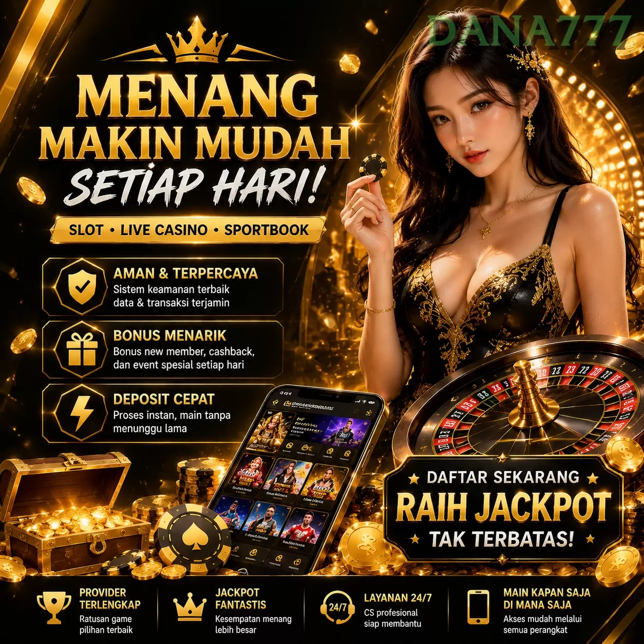 Slot Gacor iddana777 Setiap Hari